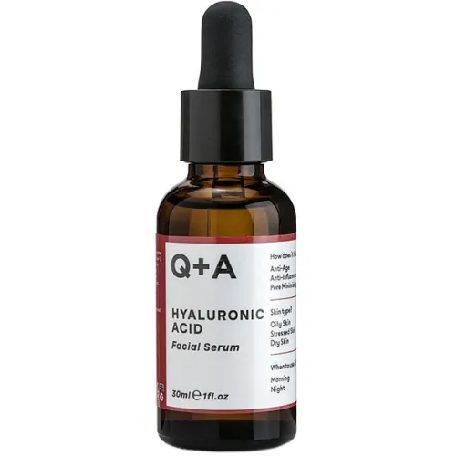 Сыворотка для лица Q+A Hyaluronic Acid Facial Serum с гиалуроновой кислотой, 30 мл.