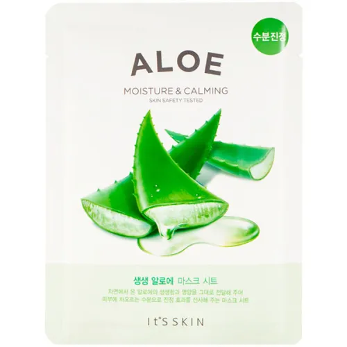 Тканевая маска для лица It’s Skin The Fresh Aloe Mask Sheet с экстрактом алоэ, 18 г.