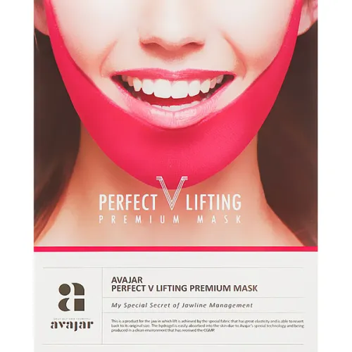 Маска для корекції овалу обличчя Avajar Perfect V Lifting Premium Mask, 11 мл.