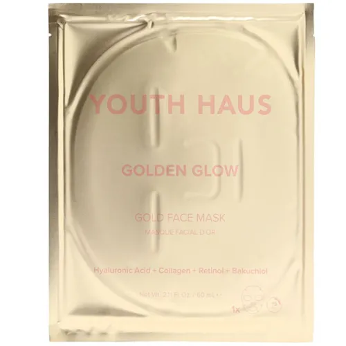 Гідрогелева золота маска для обличчя Skin Gym Youth Haus 24k Golden Glow Face Mask, 60 мл.