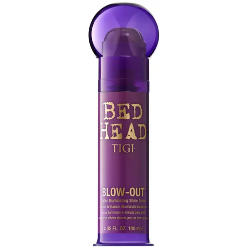 Многофункциональный крем для волос Tigi Bed Head Blow Out с золотым блеском, 100 мл.