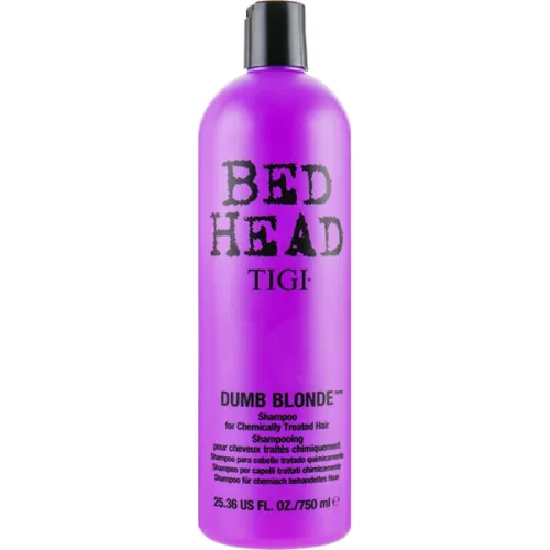 Шампунь для знебарвленого та пошкодженого волосся Tigi Bed Head Dumb Blonde Shampoo, 750 мл.