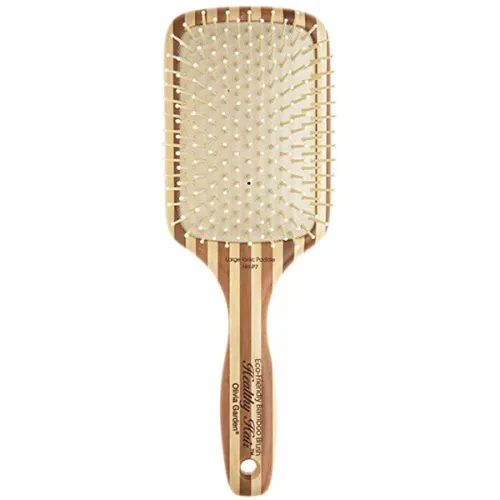Щітка для волосся масажна бамбукова Olivia Garden Healthy Hair Large Paddle HHP7