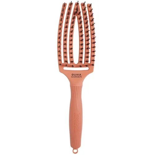 Комбінована щітка для волосся Olivia Garden Finger Brush Combo Medium Coral