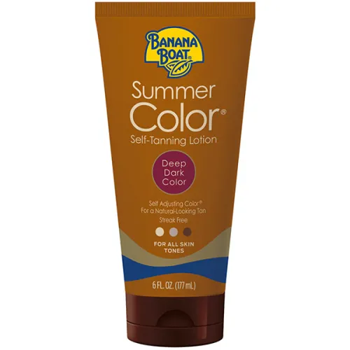 Лосьйон для автозасмаги Banana Boat Summer Color Self-Tanning Lotion Deep/Dark, 177 мл.