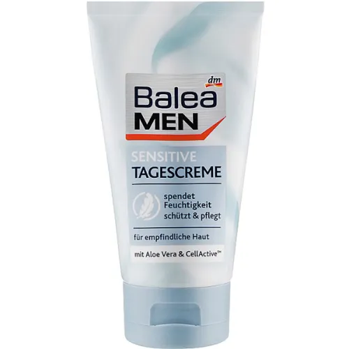 Чоловічий денний крем для чутливої шкіри Balea Men Sensitive Cream, 75 мл.