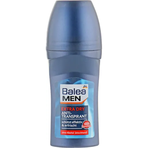 Кульковий антиперспірант Balea Men Extra Dry Roll Anti-Perspirant, 50 мл.