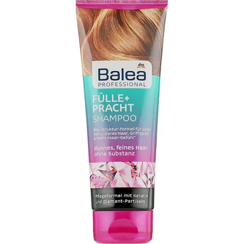 Шампунь для волосся «максимальна розкіш» Balea Full Splendor Shampoo, 250 мл.
