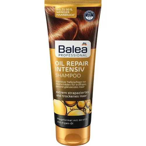 Шампунь для волос «интенсивное восстановление» Balea Oil Repair Intensive Shampoo, 250 мл.