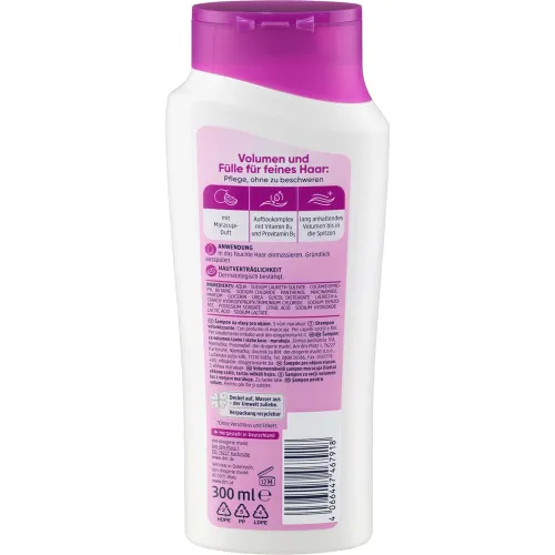 Шампунь для объема волос Balea Volume Shampoo, 300 мл. - вид 2