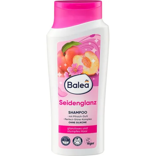 Шампунь для волосся «шовковистий блиск» Balea Silky Gloss Shampoo, 300 мл.