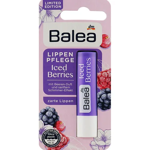 Бальзам для губ «заморожені ягоди» Balea Iced Berries Lip Balm, 4.8 г.