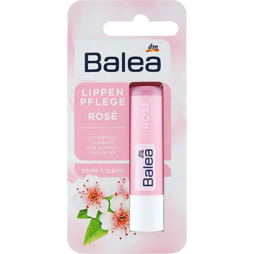 Бальзам для губ «троянда» Balea Rose Lip Balm, 4.8 г.
