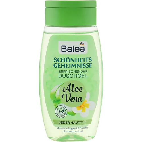 Гель для душа «алоэ вера» Balea Beauty Secrets Shower Gel Aloe Vera, 250 мл.