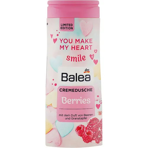 Крем-гель для душа «ягоды» Balea Shower Cream Gel Berries, 300 мл.