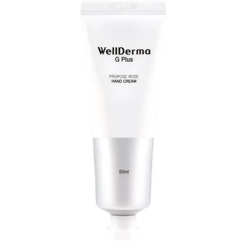 Крем для рук WellDerma G Plus Propose Rose Hand Cream с экстрактом розы, 50 мл.