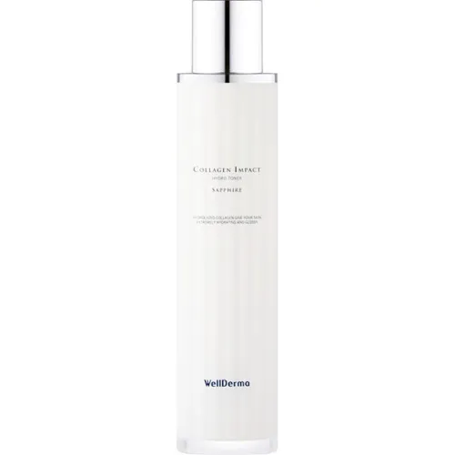 Тонер для лица WellDerma Collagen Impact Hydro Toner Sapphire с коллагеном, 100 мл.
