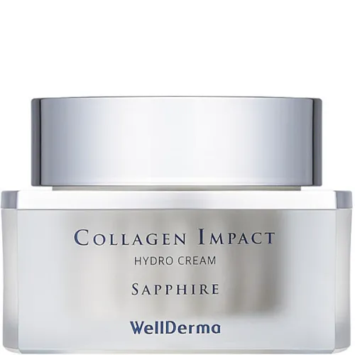 Крем для лица WellDerma Sapphire Collagen Impact Hydro Cream с коллагеном, 50 г.