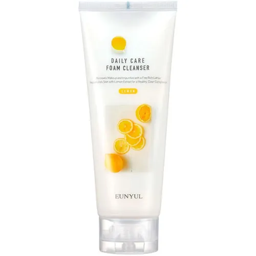 Осветляющая пенка для лица Eunyul Daily Care Foam Cleanser Lemon с экстрактом лимона, 150 мл.