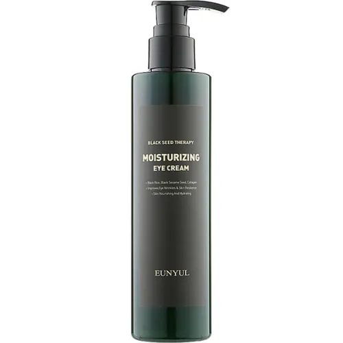Зволожуючий крем для області навколо очей Eunyul Black Seed Therapy Moisturizing Eye Cream з олією чорного кмину, 200 мл.