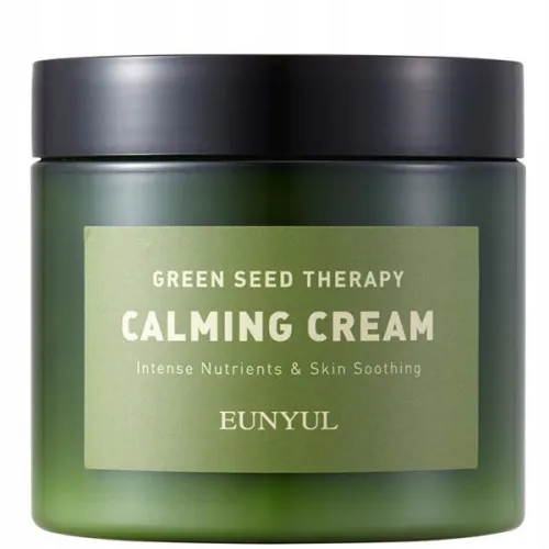 Успокаивающий крем для лица Eunyul Green Seed Therapy Calming Cream с экстрактом зеленых плодов, 270 г.