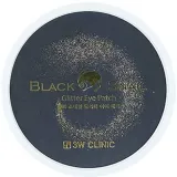 Гидрогелевые патчи для глаз 3W Clinic Black Snail Glitter Eye Patch с экстрактом черной улитки