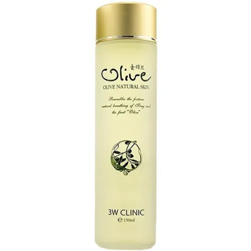 Чоловічий зволожуючий тонік для обличчя 3W Clinic Olive Natural Skin Toner з екстрактом оливи, 150 мл.