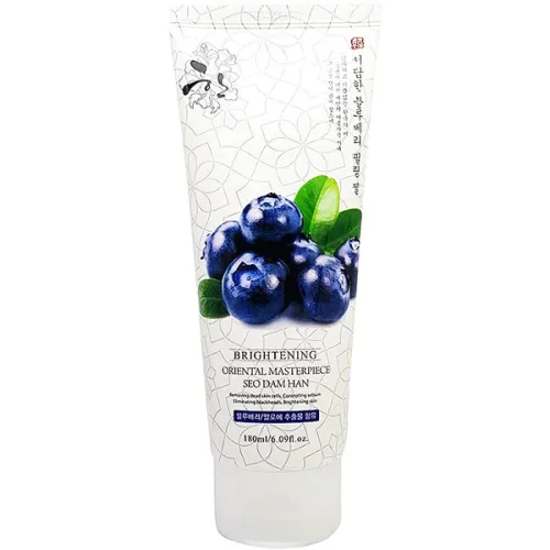 Пілінг-гель для обличчя 3W Clinic Seo Dam Han Blueberry Peeling Gel з екстрактом чорниці, 180 мл.