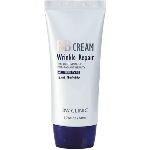 Антивіковий ВВ крем для обличчя 3W Clinic BB-Cream Wrinkle Repair, 50 мл.