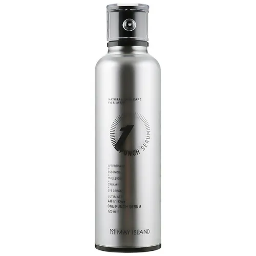 Багатофункціональна сироватка після гоління для чоловіків May Island All in One One Punch Serum, 120 мл.