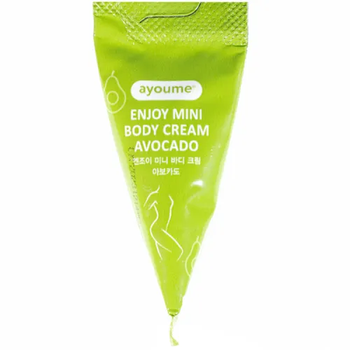 Крем для тела Ayoume Enjoy Mini Body Cream Avocado с экстрактом авокадо, 10 г.