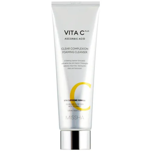 Пенка для умывания Missha Vita C Plus Clear Complexion Foaming Cleanser с витамином C, 120 мл.