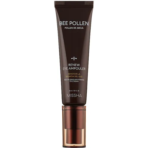 Восстанавливающий ампульный крем для глаз Missha Bee Pollen Renew Eye Ampouler с экстрактом пчелиной пыльцы, 30 мл.