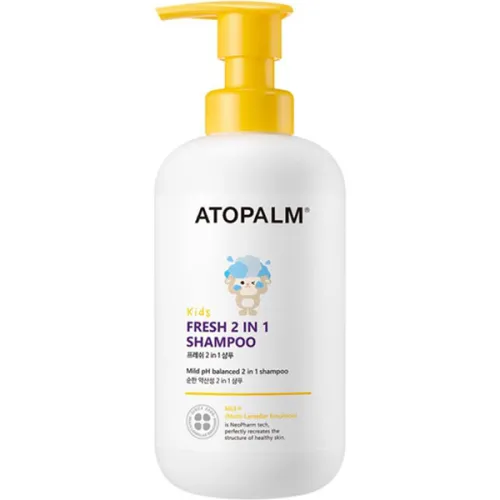 Дитячий шампунь-кондиціонер для волосся Atopalm Fresh 2in1 Shampoo Kids, 460 мл.