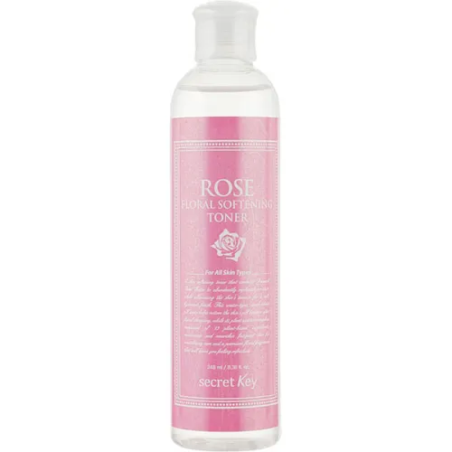 Тонер для обличчя Secret Key Rose Floral Softening Toner з екстрактом рожевої води, 248 мл.