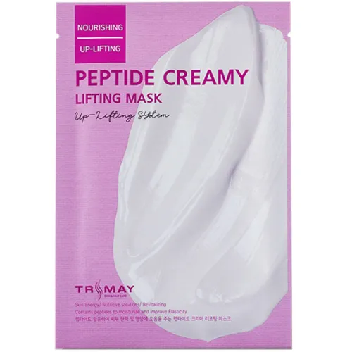 Тканинна маска для обличчя Trimay Peptide Creamy Lifting Mask з пептидами, 25 мл.
