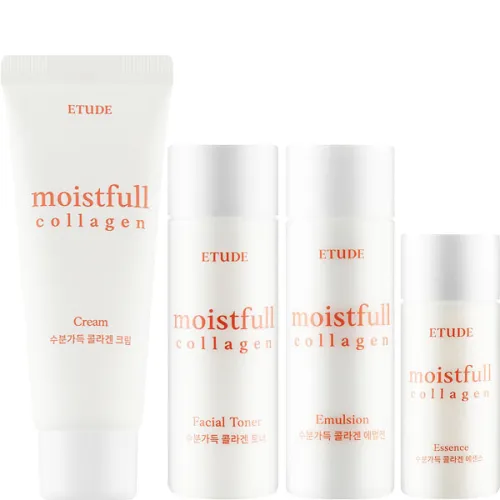 Набір для обличчя Etude House Moistfull Collagen Skin Care Kit Set з колагеном