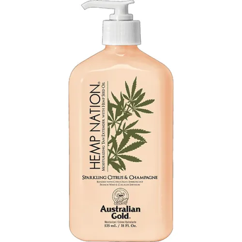 Увлажняющий лосьон после загара «цитрус и шампанское» Australian Gold Hemp Nation Sparkling Citrus & Champagne Body Lotion