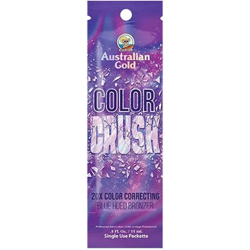 Лосьйон для засмаги Australian Gold Color Crush 20X Color Correcting Blue Hued Bronzer з синім відтінком 20Х, 15 мл.