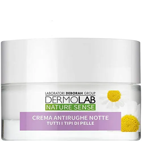 Нічний антивіковий крем для обличчя Deborah Dermolab Nature Sense Anti-Wrinkle Night Cream, 50 мл.