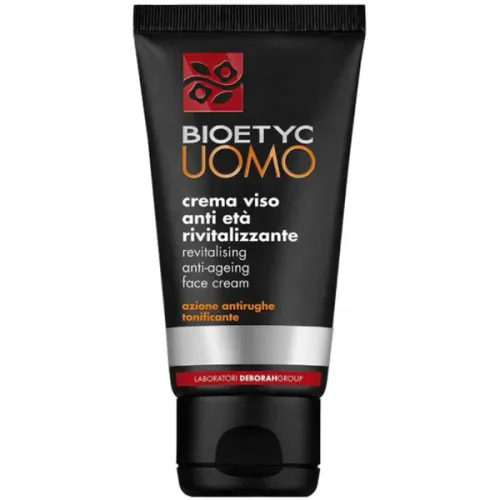 Чоловічий антивіковий крем для обличчя Deborah Bioetyc UOMO Revitalizing Anti-Ageing Face Cream, 50 мл.