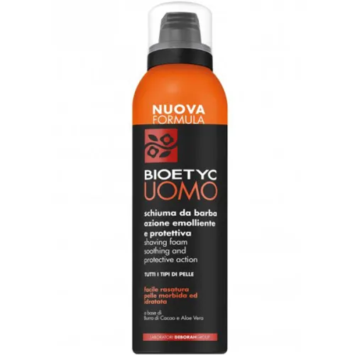 Піна для гоління Deborah Bioetyc UOMO Shaving Foam Soothing and Protective Action, 200 мл.