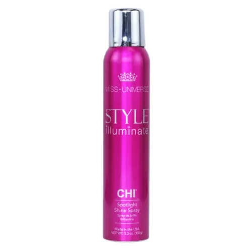 Спрей для блиску волосся CHI Miss Universe Style Illuminate Spotlight Shine Spray, 150 мл.