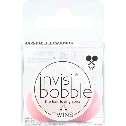Резинка для волосся «рожева» Invisibobble Twins Prima Ballerina