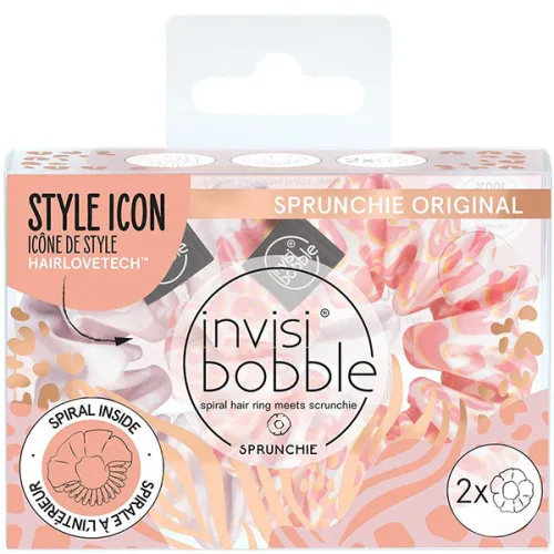 Набор резинок-браслетов для волос Invisibobble Sprunchie Duo We’ll Always Have Panther