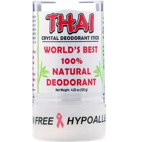 Кристал-дезодорант-стік без запаху Thai Deodorant Stone Thai Crystal Deodorant Stick, 120 г.