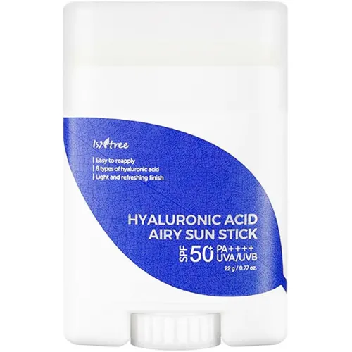 Солнцезащитный стик для лица и тела IsNtree Hyaluronic Acid Airy Sun Stick SPF50+ PA ++++, 22 г.