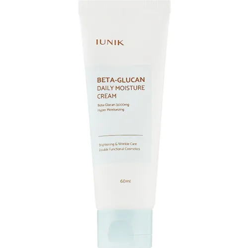 Зволожуючий крем для обличчя iUNIK Beta-Glucan Daily Moisture Cream, 60 мл.