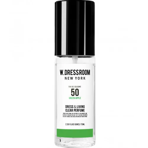 Ароматический спрей для дома и одежды «зеленое яблоко» W.Dressroom Dress & Living Clear Perfume No.50 Green Apple, 70 мл.