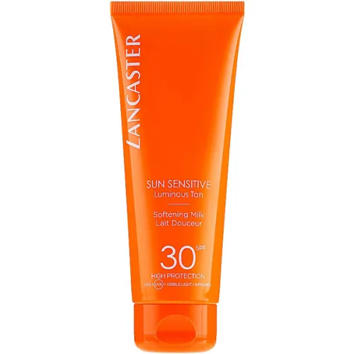 Солнцезащитное молочко для чувствительной кожи Lancaster Sun Sensitive Softening Milk SPF30, 125 мл.